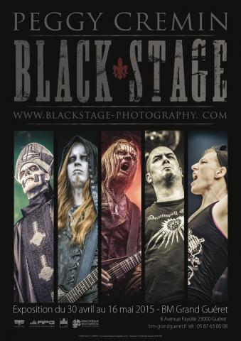 Affiche Exposition Black Stage